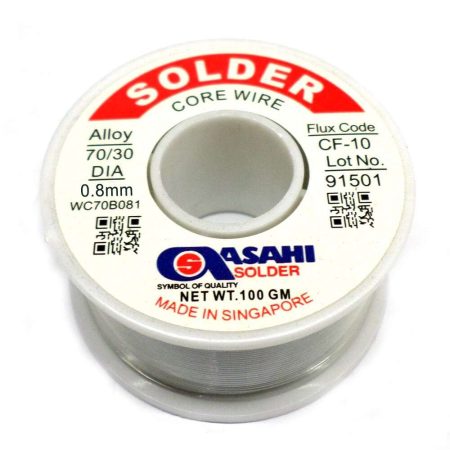 Solder Core Wire 100g (Sn70/Pb30 - 0.8mm) Singapore