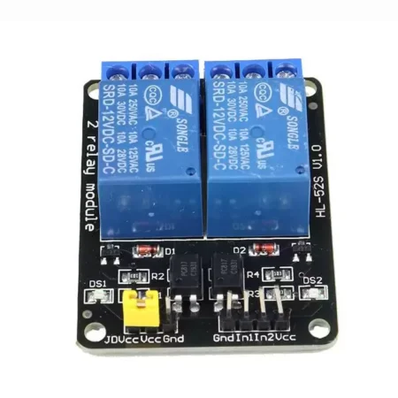 Relay 12v 2 Channel Module 2 Road/Channel Relay Module (with light coupling) 12V HW-383