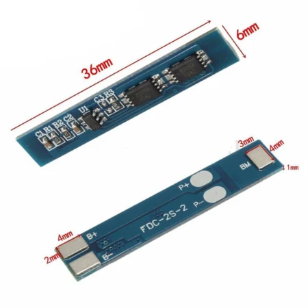 BMS 2S 3A Li-ion Lithium Battery 7.4V 8.4V 18650 Charger Protection Board Module HW-882