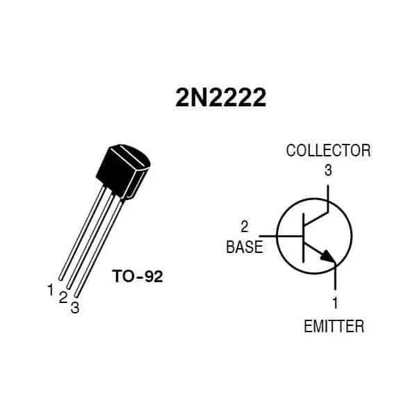 2N2222 NPN Transistor 1 2n2222