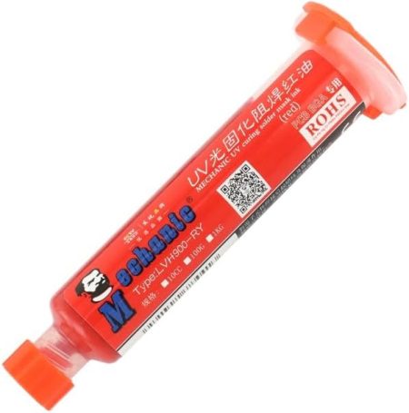 Mechanic UV Curable Solder Mask Red UV Solder Mask