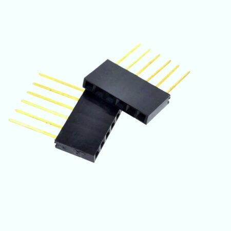 11mm Long 2.54mm 1×6 Pin Header Female Single Row Header Strip
