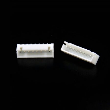 JST Connector 2.54mm Pitch 8 pin XH2.54 Polarized Male on PCB XH-8A