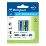 Westinghouse AA Ni-MH Rechargeable Battery 2100mah