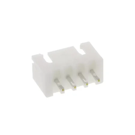JST Connector 2.54mm Pitch 4 pin XH2.54 Polarized Male on PCB XH-4A