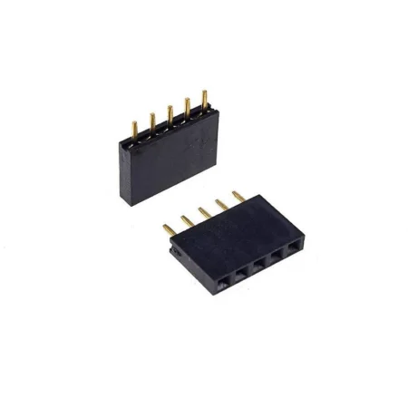 2.54mm 1×5 Pin Header Female Single Row Header Strip