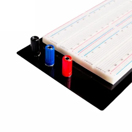 Breadboard 1660 Tie-Point Solderless Breadboard with 3 Binding Posts and Aluminum Base