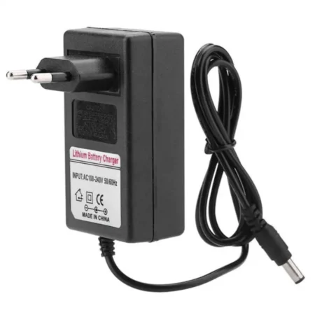 Charger 12.6V 2A Lithium-Ion Battery Charger 5.5×2.5mm EU Plug