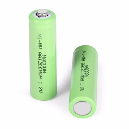AA Battery Rechargeable  NI-MH 1.2V 1800mAh Green