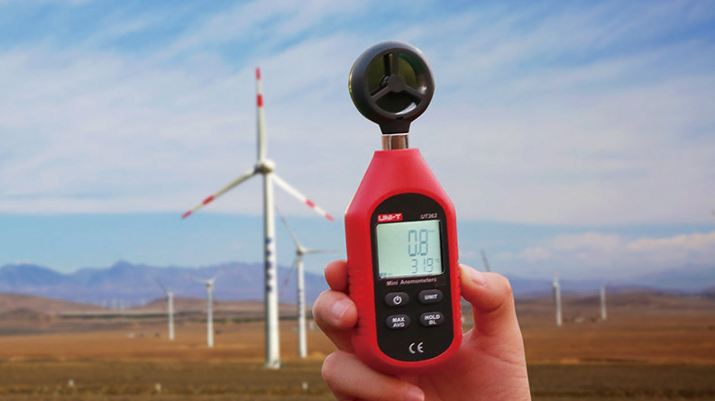 UNI-T UT363 Mini Anemometer 2 UT363 application 2