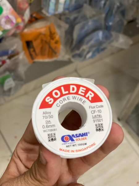 Solder Wire 100g (Sn70/Pb30 - 0.6mm) Singapore