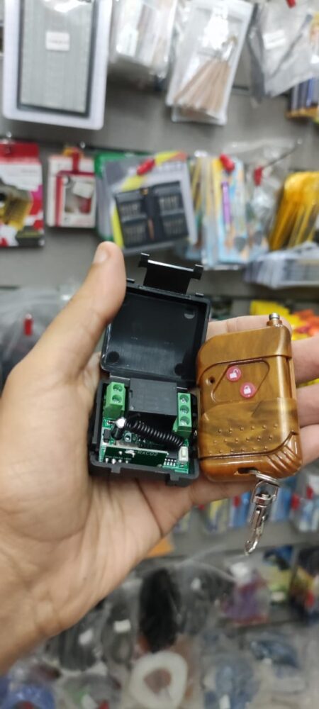 Wireless Remote Control Relay Output 12V 1 Channel 50 Meter + Transmitter