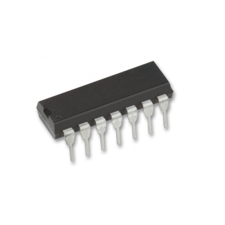 7400 Quad 2 Input NAND Gate IC (7400 IC) DIP-14 Package