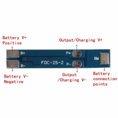 BMS 2S 3A Li-ion Lithium Battery 7.4V 8.4V 18650 Charger Protection Board Module HW-882