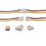 JST 5 Pin XH2.54 Male and Female Connector Plug with Wire Cable