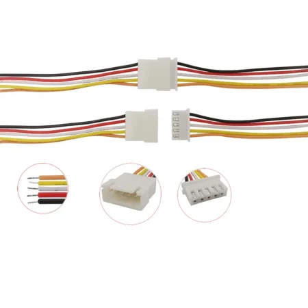 JST 5 Pin XH2.54 Male and Female Connector Plug with Wire Cable