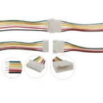 JST 6 Pin XH2.54 Male and Female Connector Plug with Wire Cable 20Cm