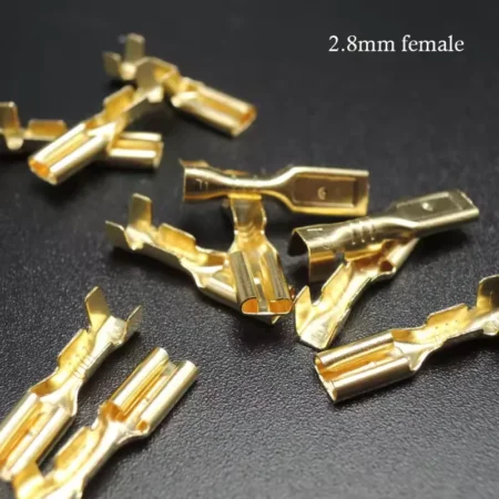 2.8mm Female Terminal Gold 1PCS