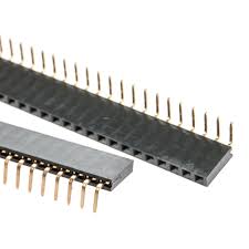 2.54mm 1×40 Pin Header Female Right Angle Single Row Header Strip