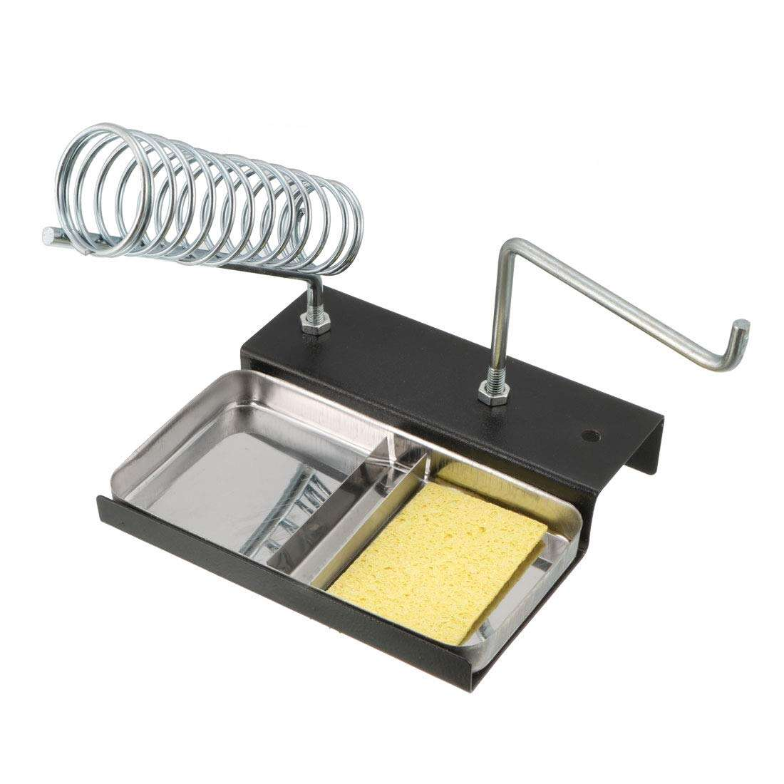 Soldering Iron Holder Dual-Compartment 10.2 × 11 × 2.12cm