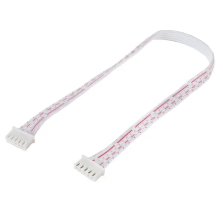 JST XH 2.54 5 Pin Connector Set Wire Double End Female to Female 30CM White