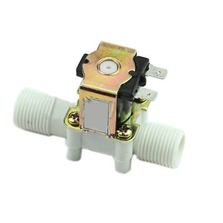 12V Electric Solenoid Valve Magnetic DC N/C Water Air Inlet Flow Switch 1in HOT 0.02-0.8Mpa