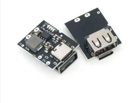 Type-C USB 5V 2A Step-Up Boost Converter with USB Charger Power Bank Module (Not Soldered)