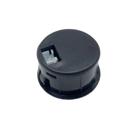 Two-wire DC 4V to 100V Digital Voltmeter (Red) Round