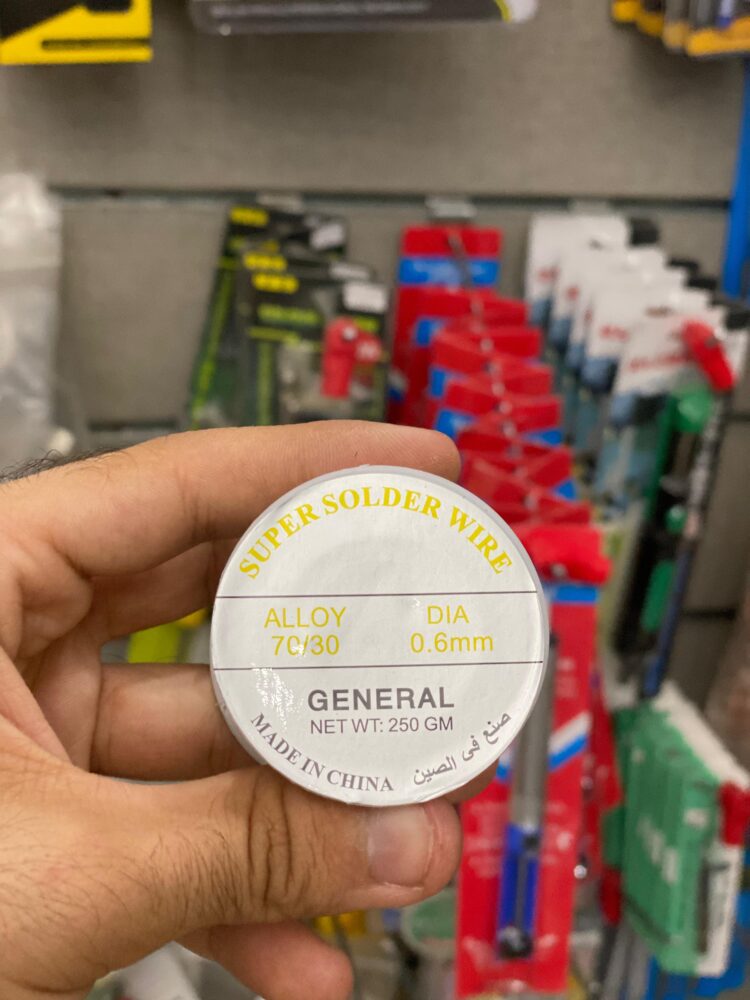 General Super Solder Wire 250g (Sn70/Pb30 - 0.6mm) china