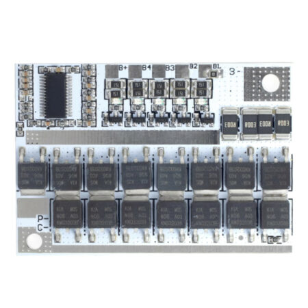 BMS 4S 100A li-ion Battery Balance Charging BMS Protection PCB Board-White