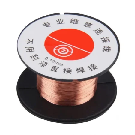 0.1MM Copper Soldering Solder PPA Enamelled Repair Reel Wire
