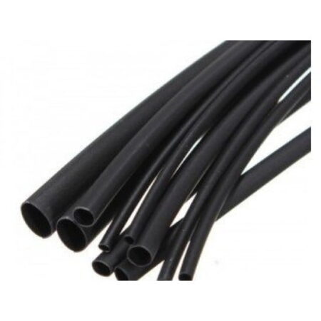 Heat Shrink 10mm 1M Black color