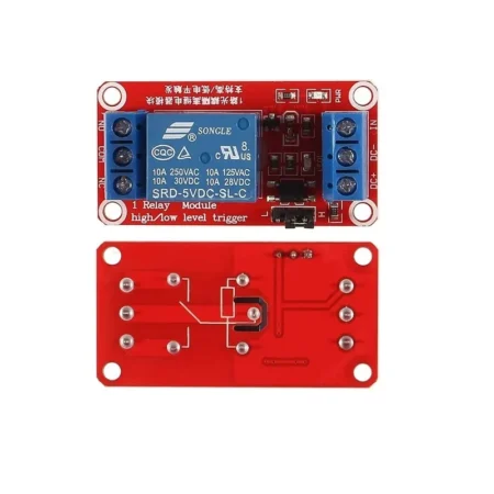 5V 1 Channel Relay Module High and Low Level Trigger Relay Module