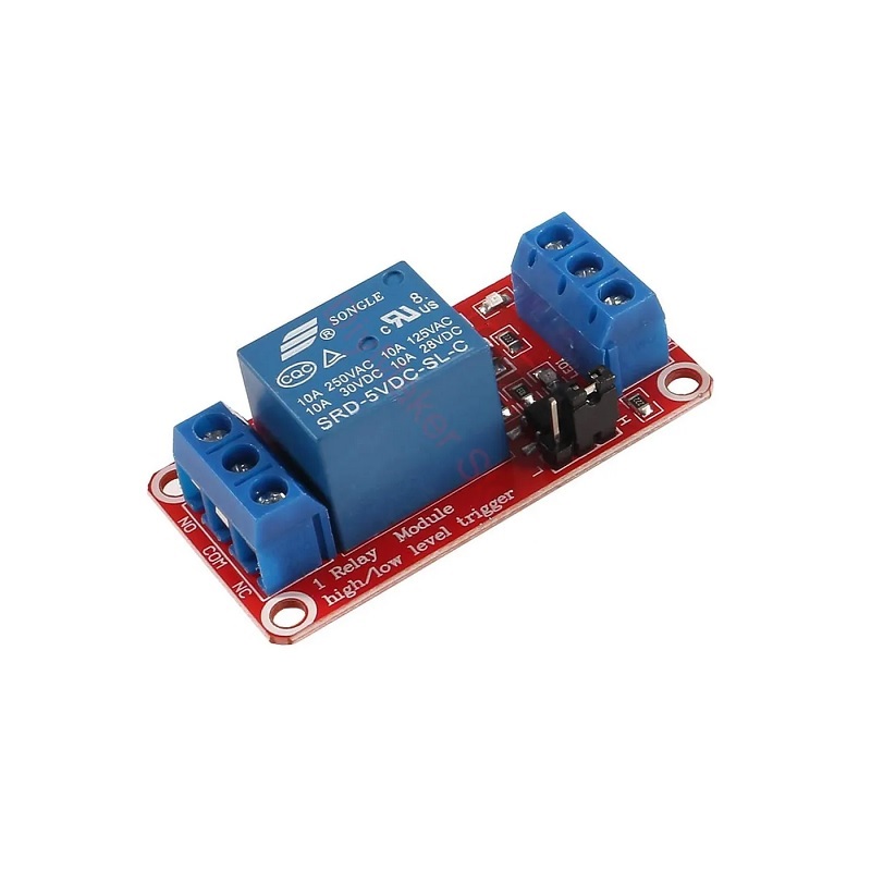 5V 1 Channel Relay Module High and Low Level Trigger Relay Module