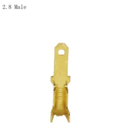 2.8mm Male Terminal Gold