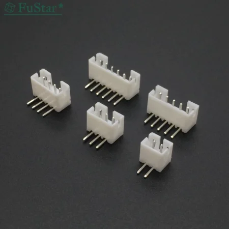 JST 12 Pin 90 Degree 2.54mm Male Connector