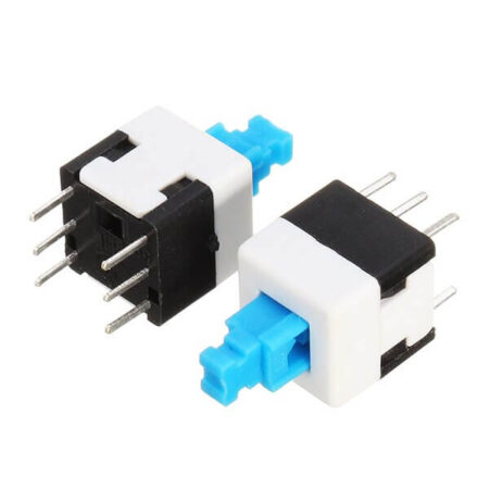 7x7mm 6-Pin Self-Locking PCB Push Button Switch