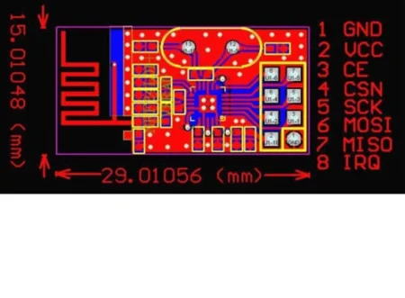 M177 NRF24L01 2.4GHz Antenna Wireless Transceiver Module