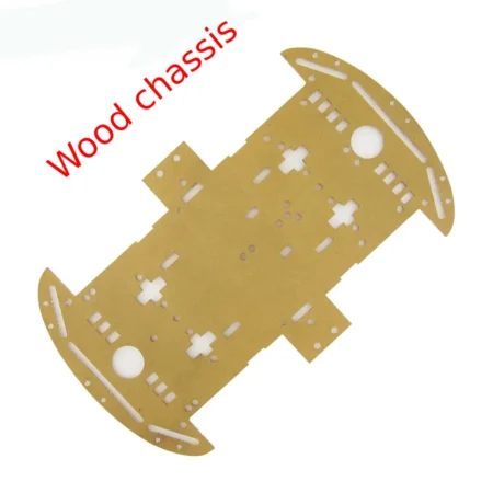 4WD Big Wood Plate Panel For Smart Car Chassis