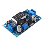 LM2596 Buck Converter DC Voltage Regulator Adjustable Step-Down Power Module with LED Display Voltmeter DC to DC 2.5~40 to 1.25-37V