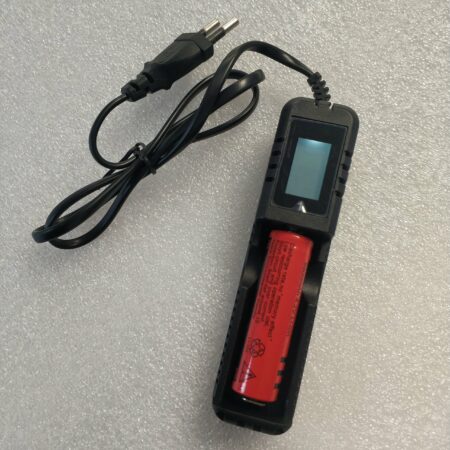 HD-8990A Single Slot Lithium 16340-18650-26650 Cell Charger