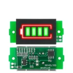 1S-8S 3.7V Lithium Battery Capacity Indicator Module Display Green General Electric Vehicle Battery Power Tester Li-Ion