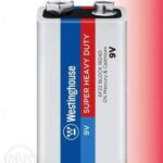 9v Battery Westinghouse 6F22 Super Heavy Duty