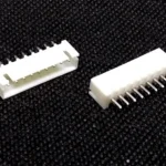 JST Connector 2.54mm Pitch 9 pin XH2.54 Polarized Male on PCB XH-9A