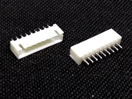 JST Connector 2.54mm Pitch 9 pin XH2.54 Polarized Male on PCB XH-9A