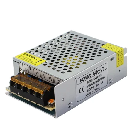 Power Supply SMPS 12V 5A Small