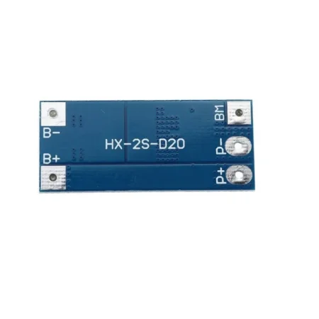 BMS 2S 13A Lithium Battery Protection Board for 18650 Cells 7.4V / 8.4V BMS HX-2S-D20