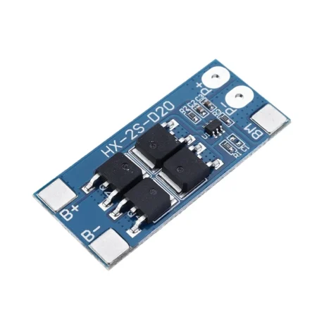 BMS 2S 13A Lithium Battery Protection Board for 18650 Cells 7.4V / 8.4V BMS HX-2S-D20