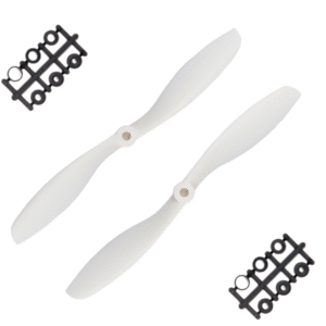 1Pair 8045 8x4.5 Inch CW Propeller CCW Prop For RC Multicopter F450 Quadcopter White