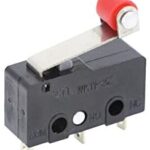 Limit Switch 3 Pin N/O N/C 5A 250VAC with rolle